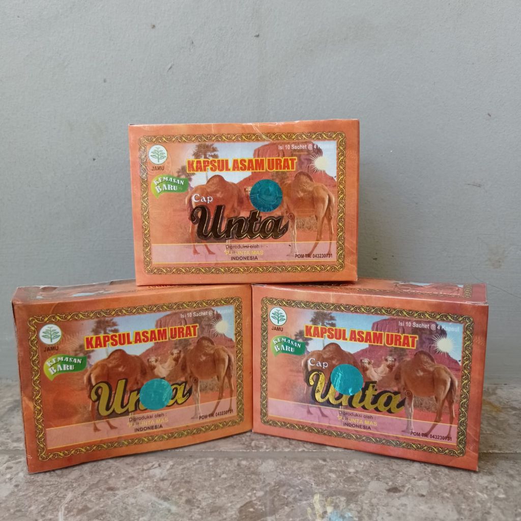 Kapsul asam urat cap unta 100% original