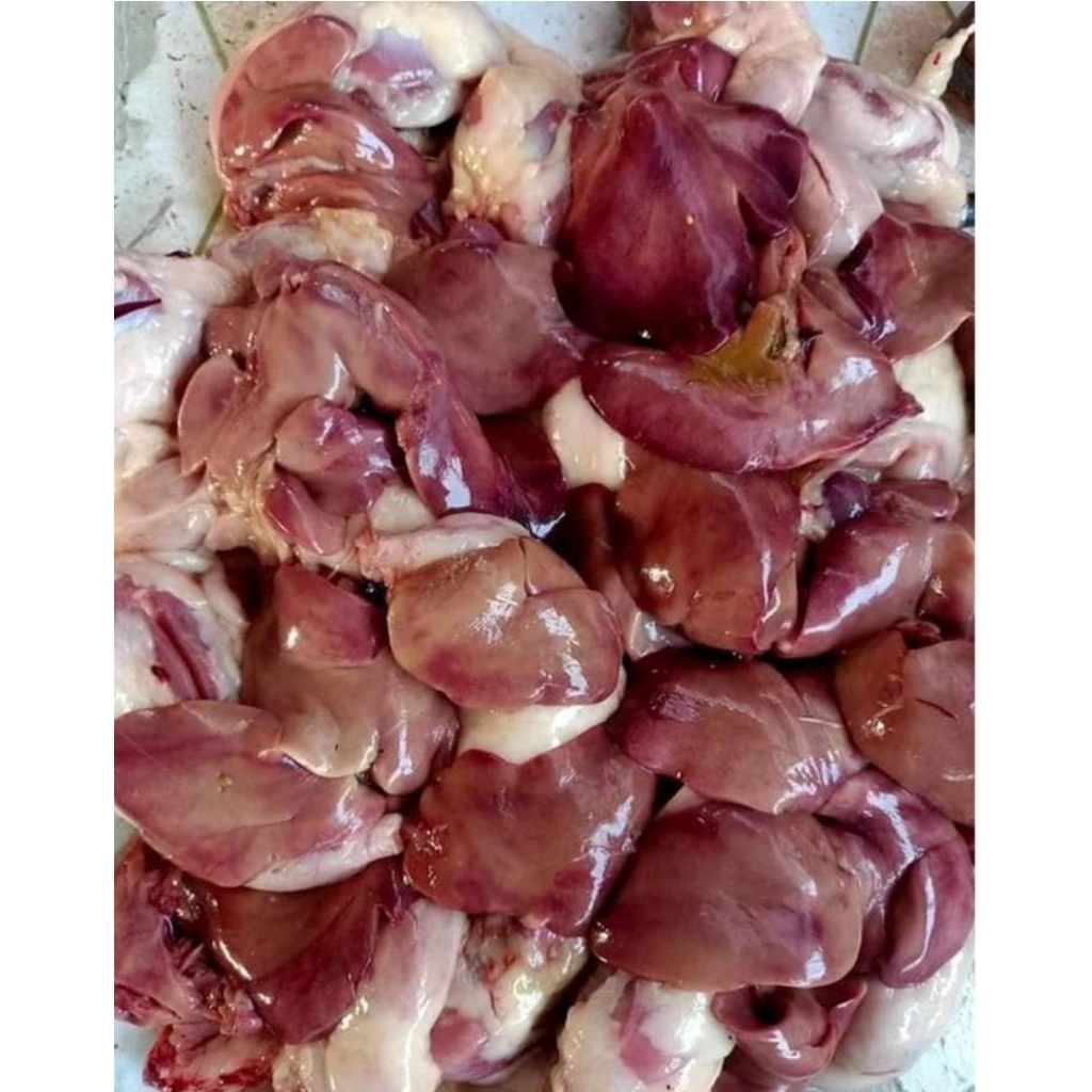 Hati ayam potong segar Makassar (isi 1kg)
