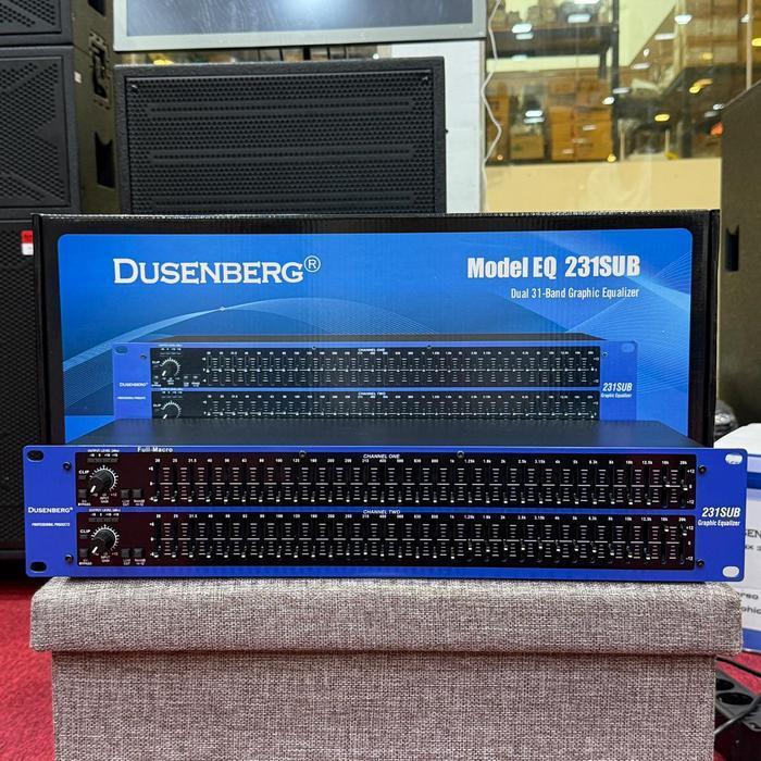 Dusen berg Equalizer 231SUB / 231 SUB – Full Macro Dusenberg Original Garansi Resmi 2 Tahun Kualitas Super HD dengan Fitur Optimal