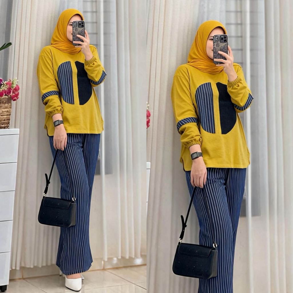 One set jeans viola
