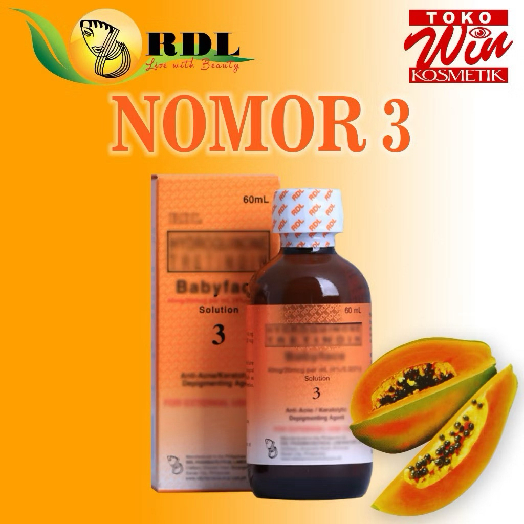 Toner RDL No.2 - Membersihkan Wajah, Mengatasi Jerawat, Memudarkan Flek Hitam