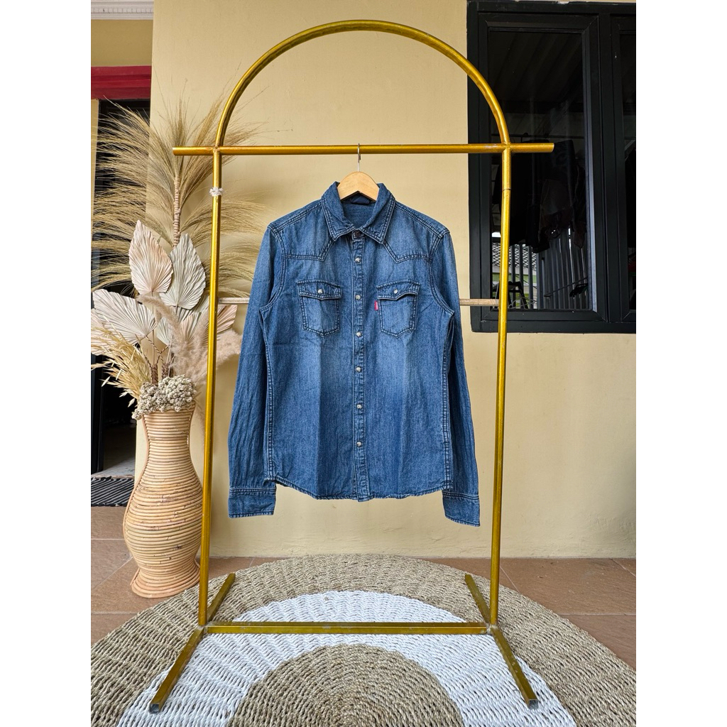 KEMEJA DENIM DICKIES S ORIGINAL