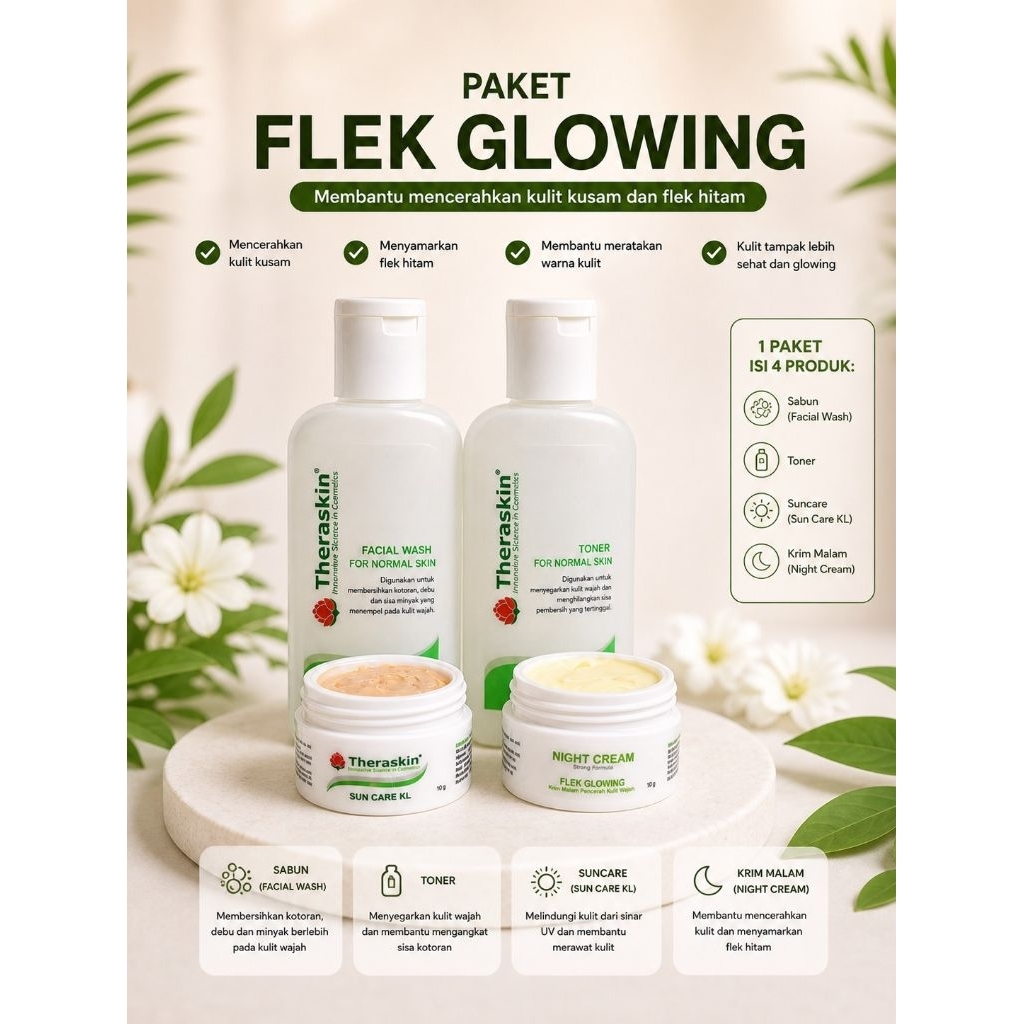 Theraskin Paket Flek Glowing