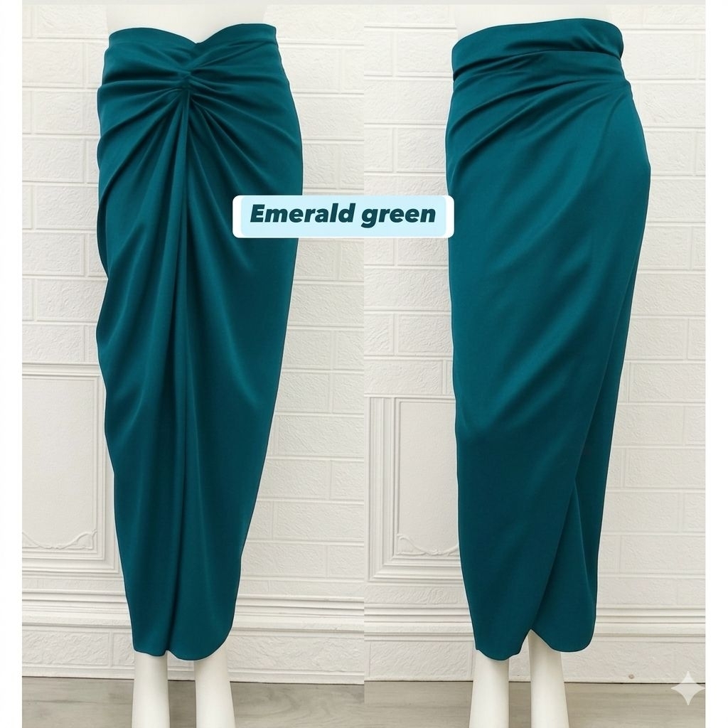 rok lilit instan, instan wrap skirt, rok lilit jumputan,rok lilit instan polos satin rok lilit rok k
