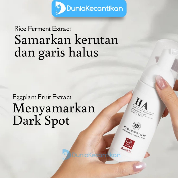 PROMO MURAH] Dr. JOU Gentle Cleansing Whip Facial Wash 100ml Anti Aging) DR JOU Face Wash Sabun Cuci