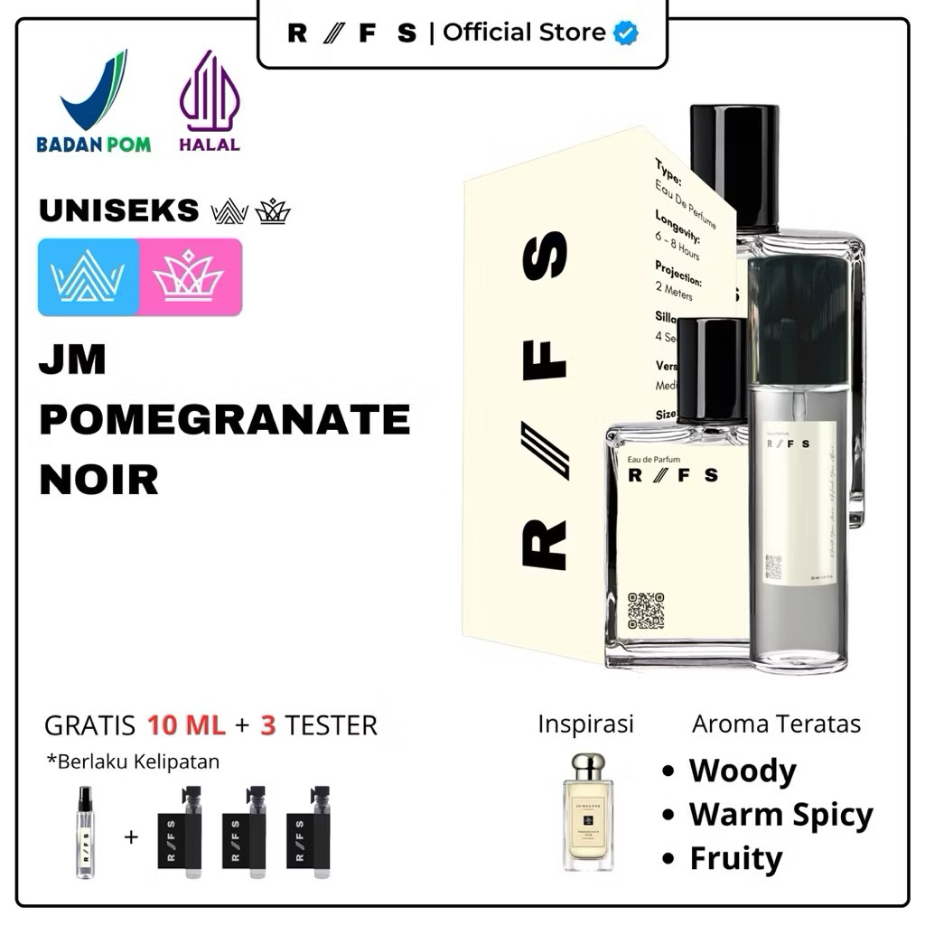 RIFS - Jo Malone Pomegranate Noir EDP Extrait de Parfum Dupe