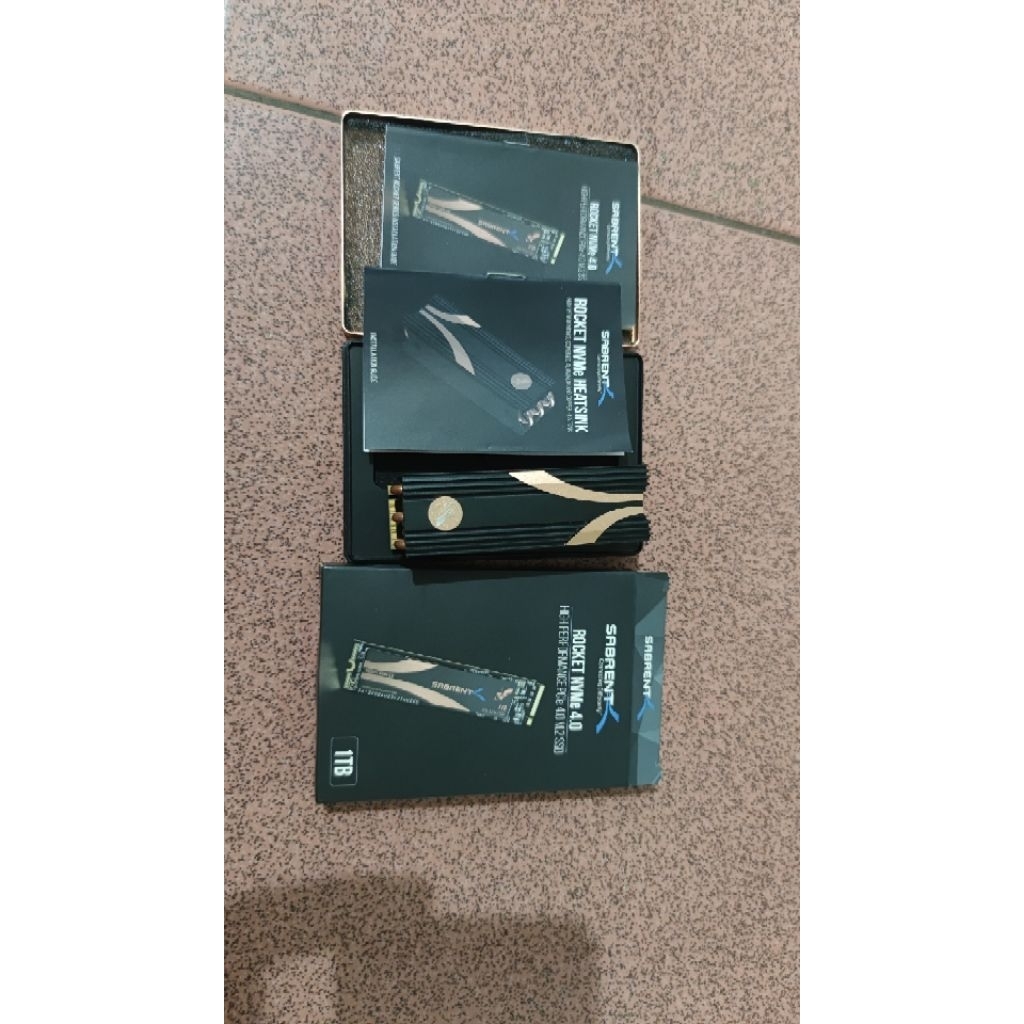 SSD sabrent rocket nvme 1tb