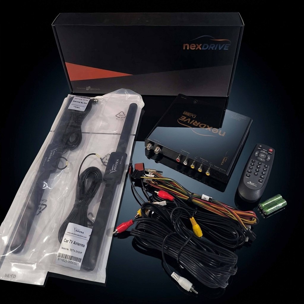 TV Tuner Mobil Digital DVB-T2 NexDrive Asuka Sinyal Stabil Support Head Unit Android