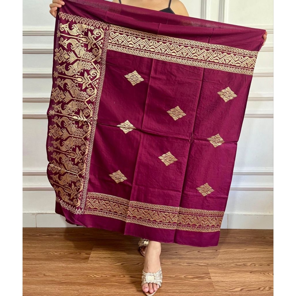 KAIN LEMBARAN // Kamen Lembaran Songket Motif Songket Bali