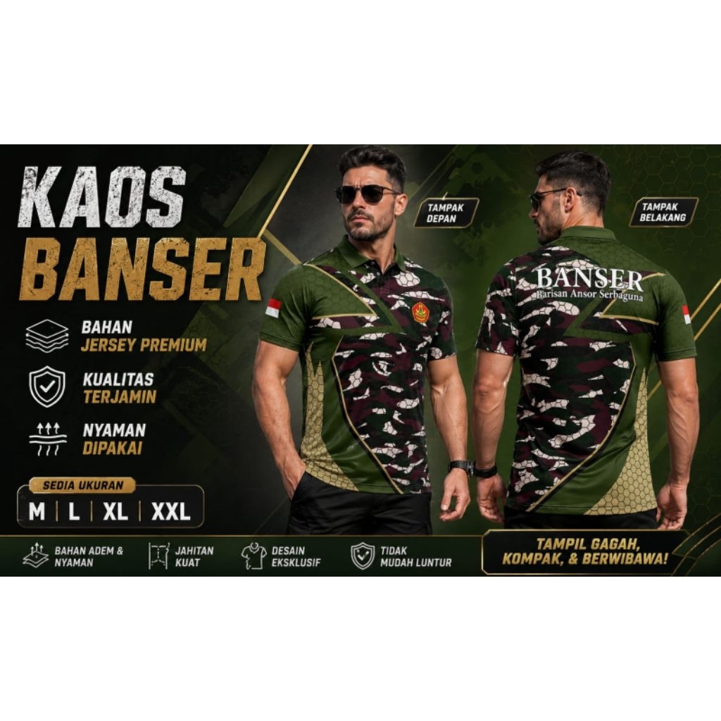 kaos Banser terbaru Jersey