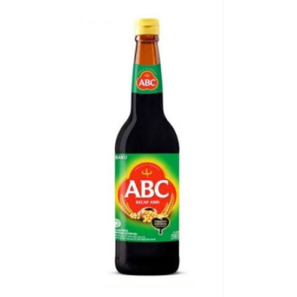 Abc Kecap Asin Botol kaca 620ml
