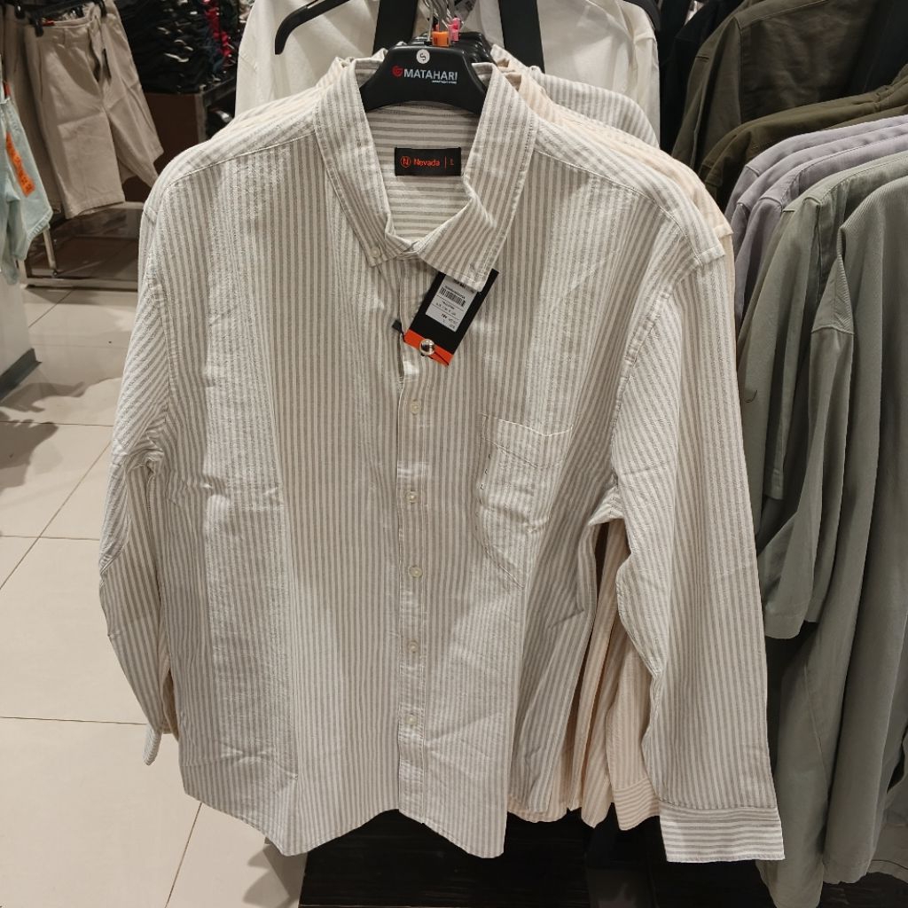 NEVADA KEMEJA CASUAL PRIA ORIGINAL