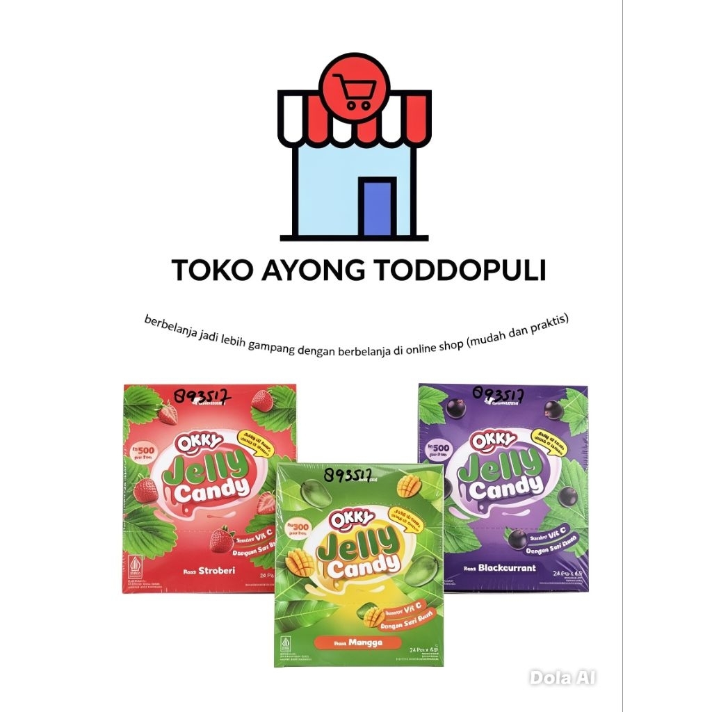 Permen Jelly Okky jelly candy