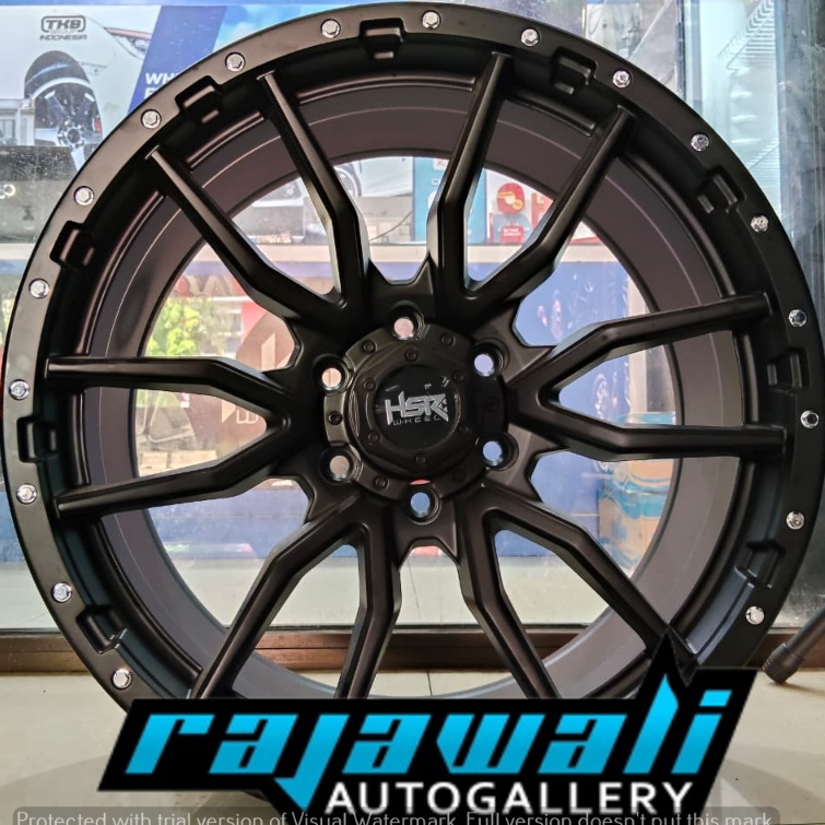 Velg Mobil HSR Ring 20 Offroad Velg Fortuner Pajero Triton Hilux Tipe Okashi HSR