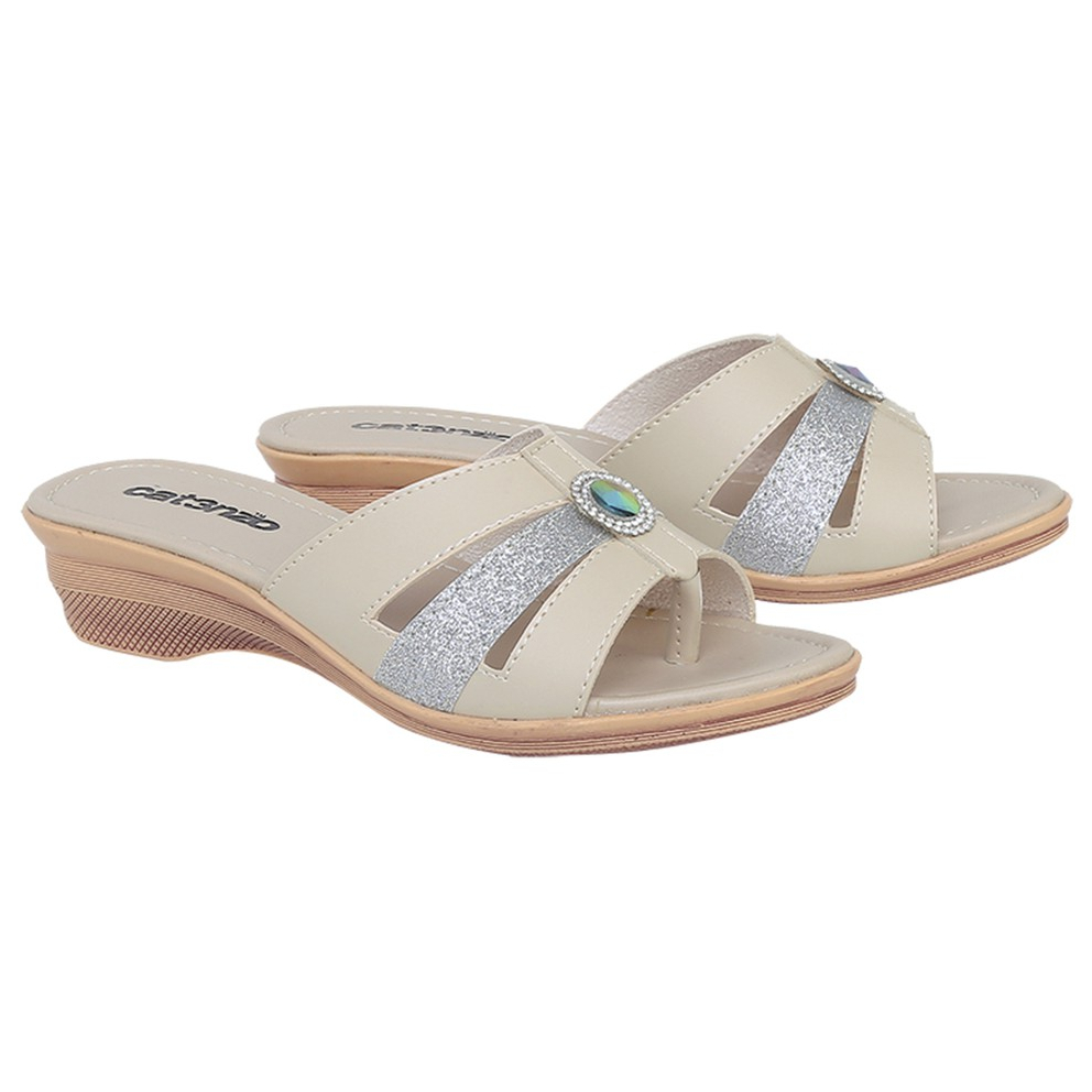 sendal wedges sandal pesta kondangan arisan ibu-ibu wedges distro bagus ZT17