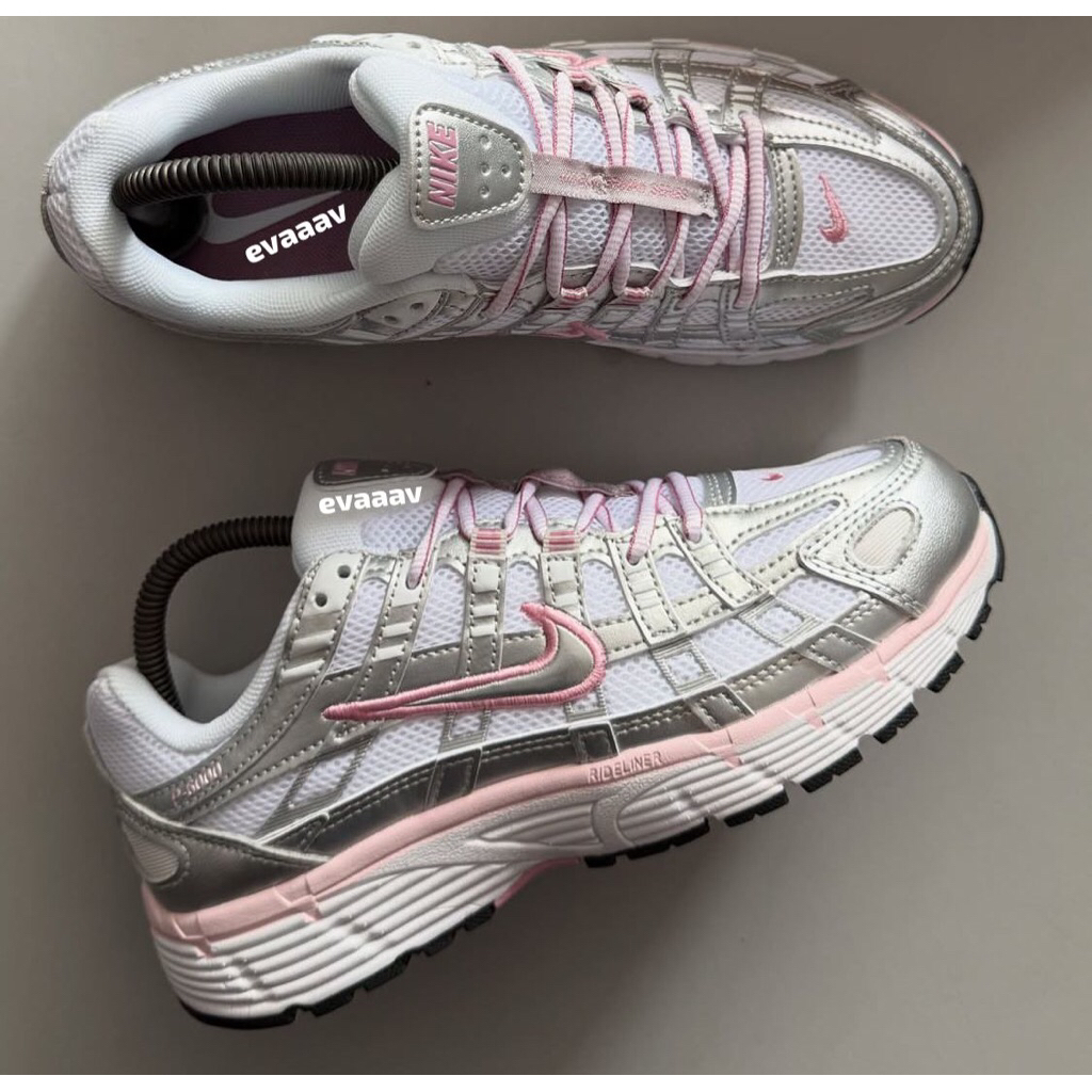 NIKE P 6000 WHITE ELEMENTAL PINK