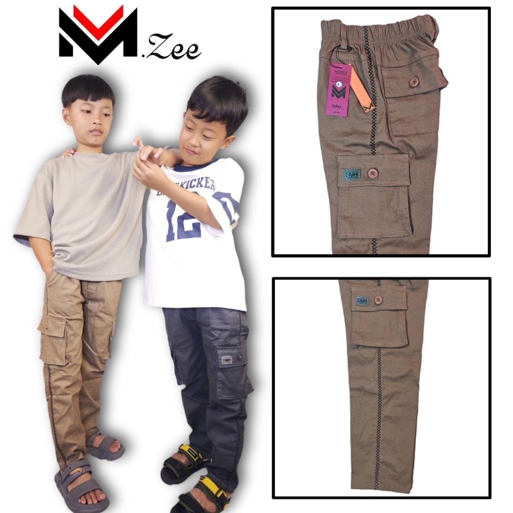 celana cargo anak cargo panjang zig-zag celana panjang cargo anak laki laki cargo panjang usia tangg