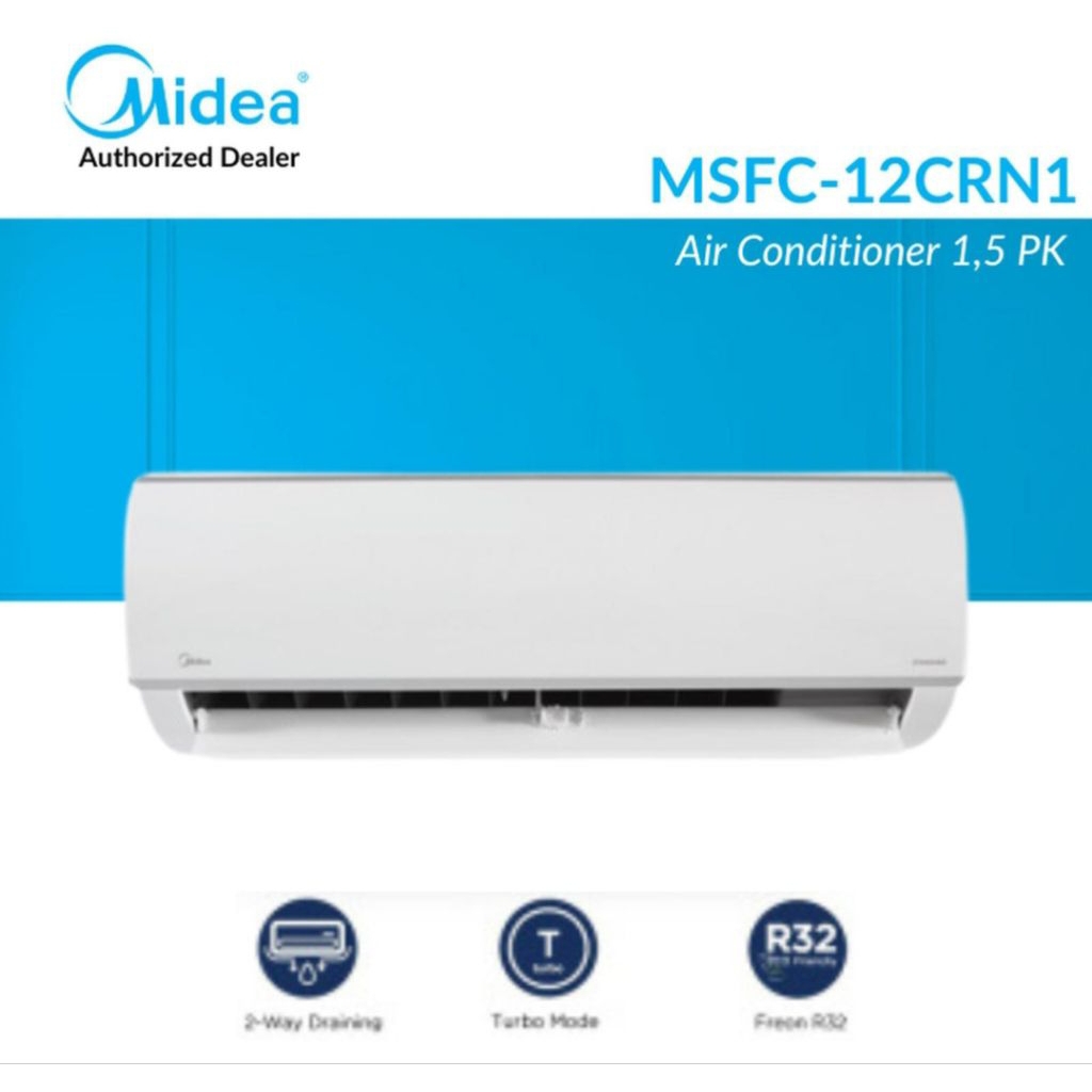 AC MIDEA 1,5 PK STANDARD MSFC12CRN AC MIDEA 1.5PK 12CRN AC MIDEA 1 1/2PK AC MIDEA 1/5PK AC MIDEA 1.5