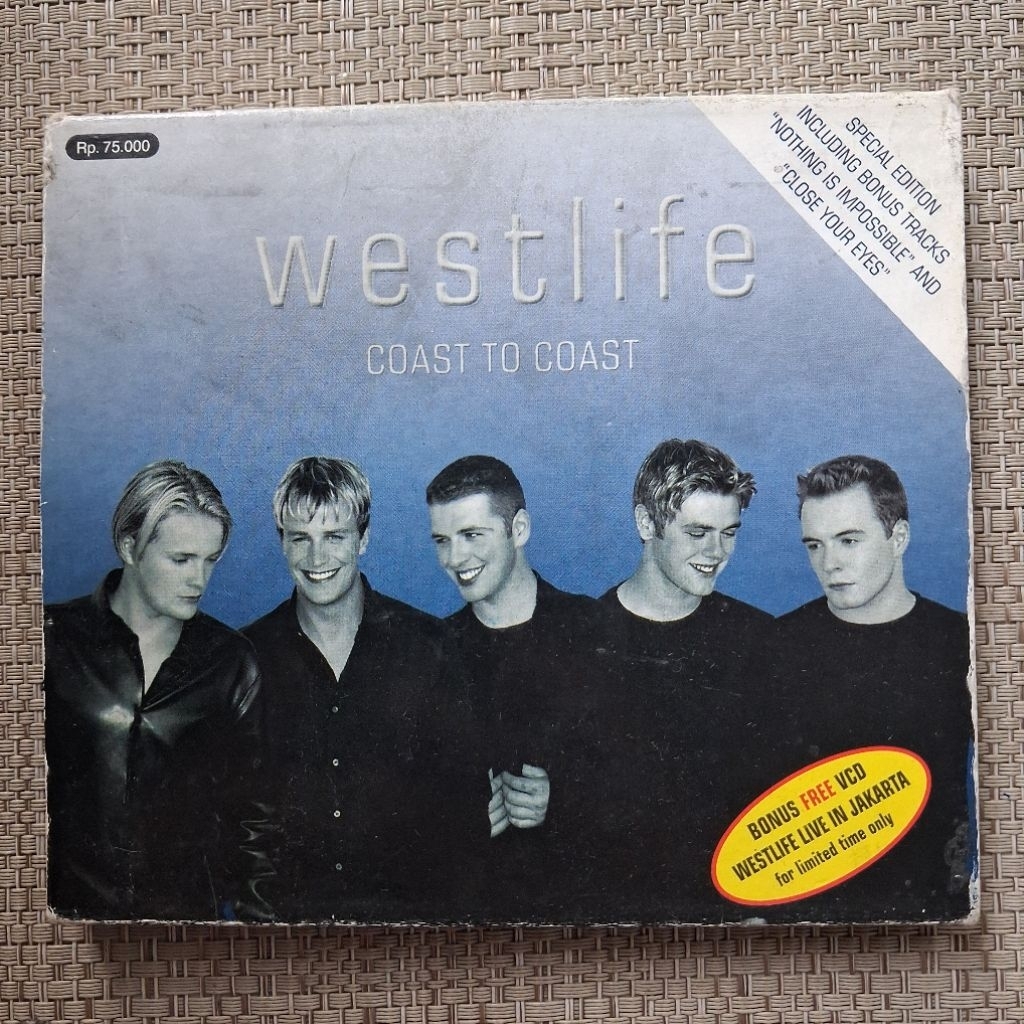 CD Westlife - Coast To Coast | Bonus VCD