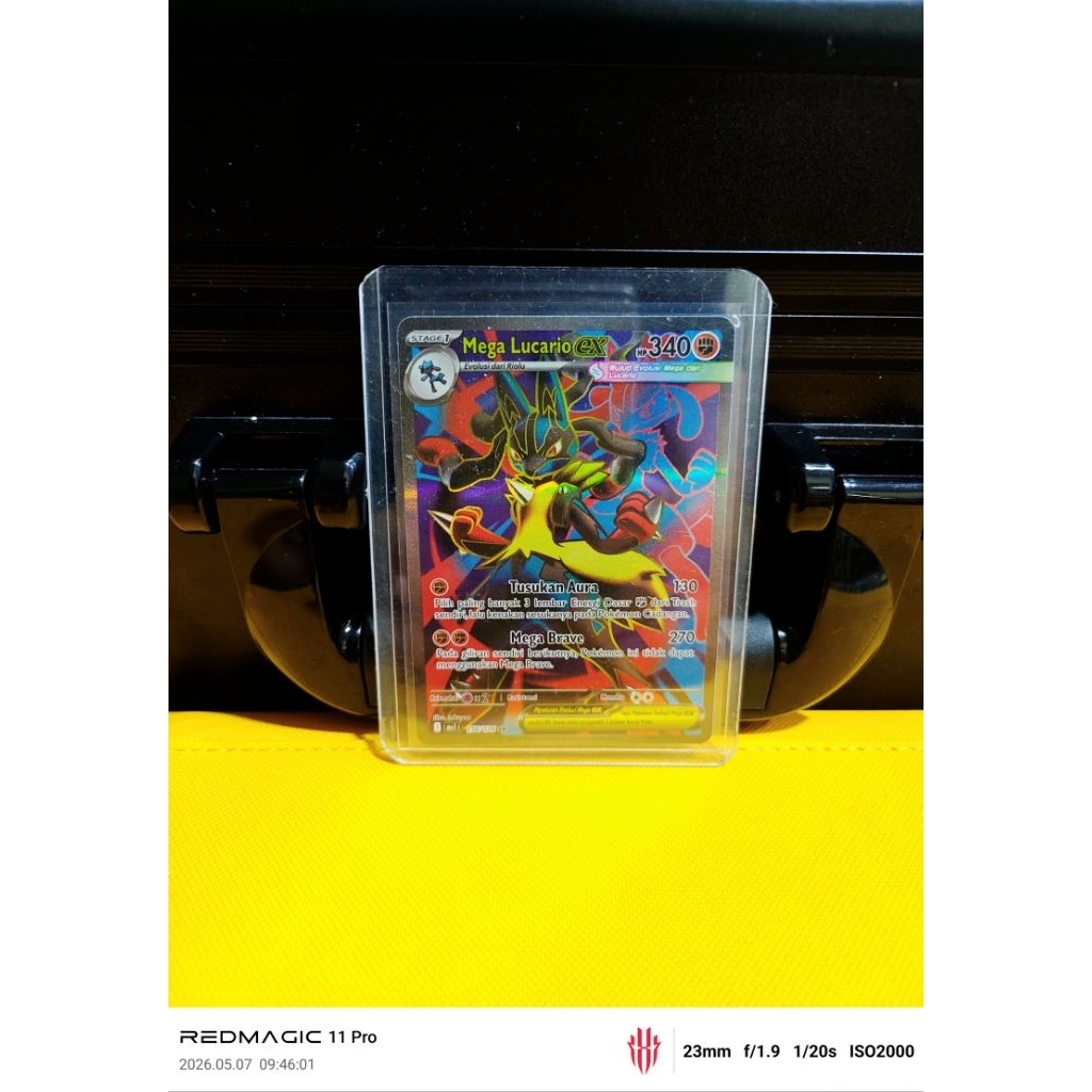 Mega Lucario EX SR 156/126 Indo