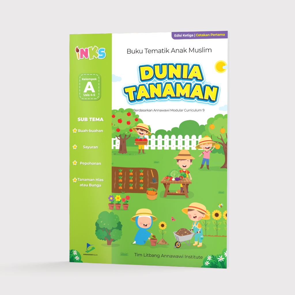 Annawawimedia | Modul TK/PAUD || Tema Dunia Tanaman A & B