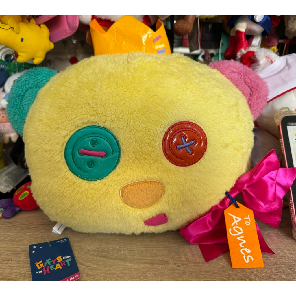 (USJ) Minions Teddy Bear Tim Colorful Limited Edition Pillow Bantal Kepala Minions