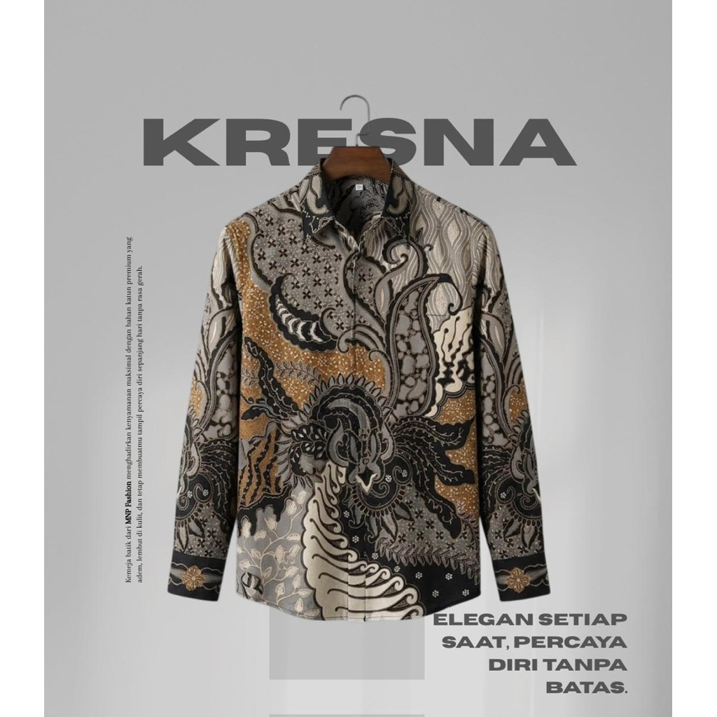 Kemeja Batik KRESNA untuk Pria