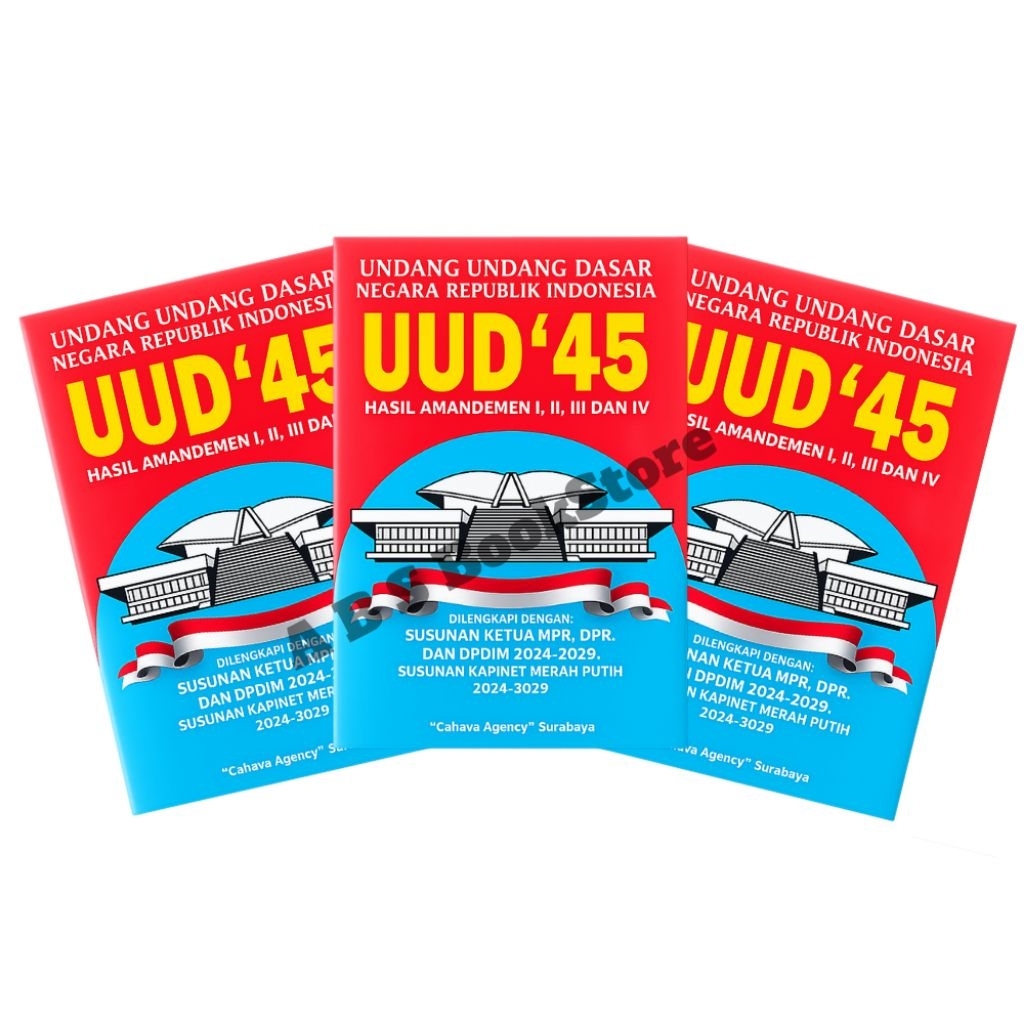 Undang Undang Dasar 1945 Hasil Amandemen I,II,III Dan IV/UUD 1945 Amandemen