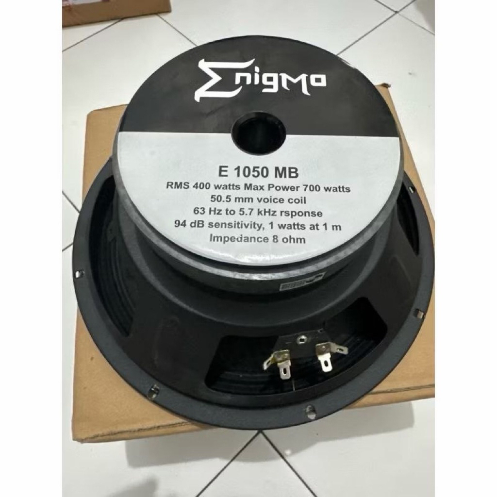 Speaker ENIGMA 10INCH E1050MB E 1050 MB Middle