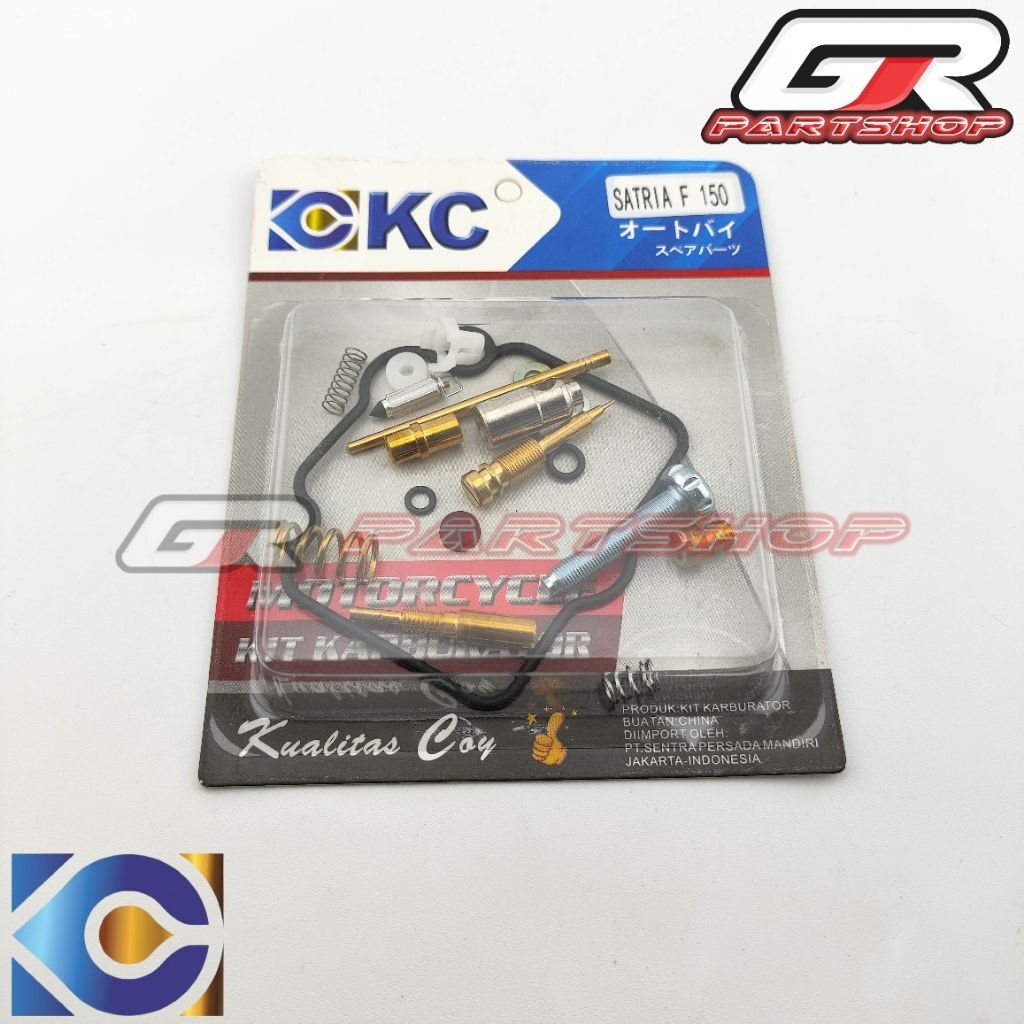 REPARKIT SATRIA FU 150 MERK KC KARBURATOR KIT CARBURATOR KARBU SPUYER SET PARKIT REPAIRKIT REPAR KIT