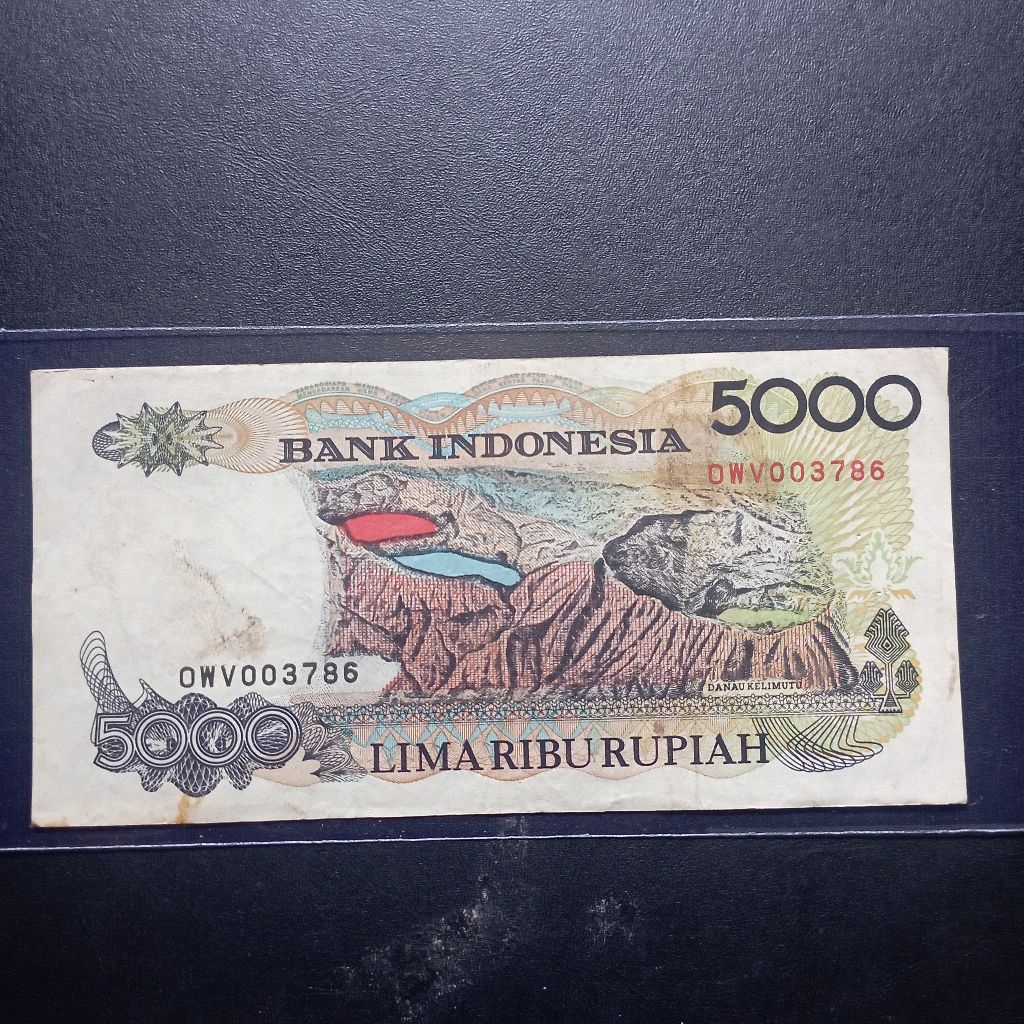 uang kertas kuno indonesia seri ... 786 asli