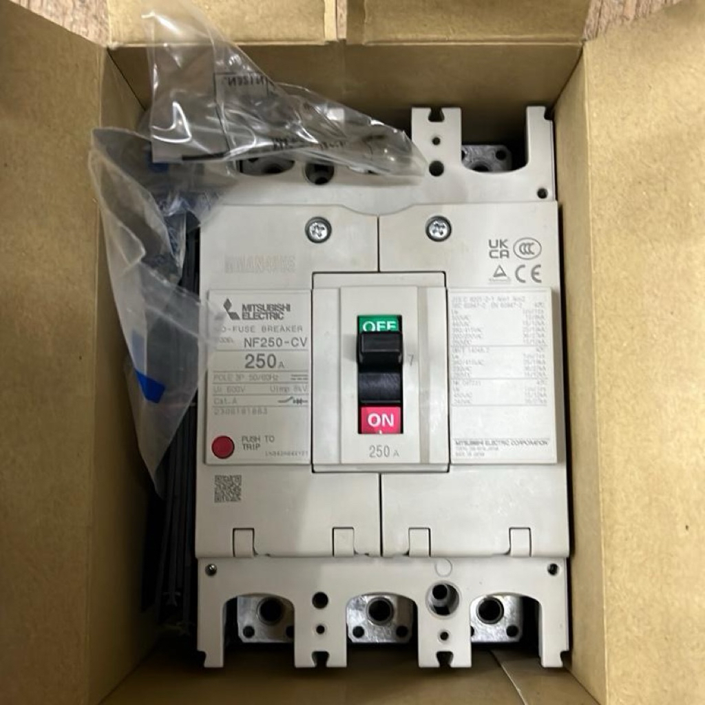 MCCB MITSUBISHI NF250-CV 3P 250A