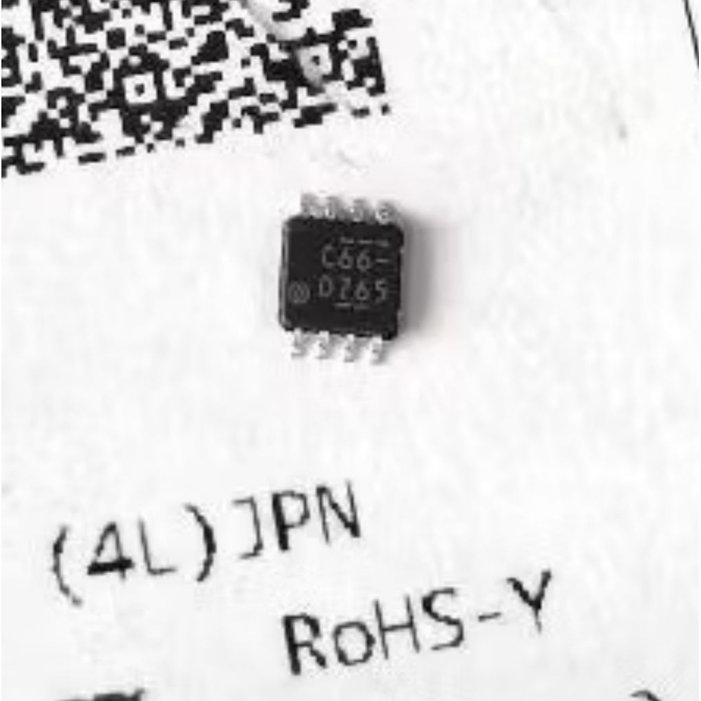IC Memori Speedometer/ Eeprom C66 Mikro ukuran 3x3 mm, Sudah ada program.