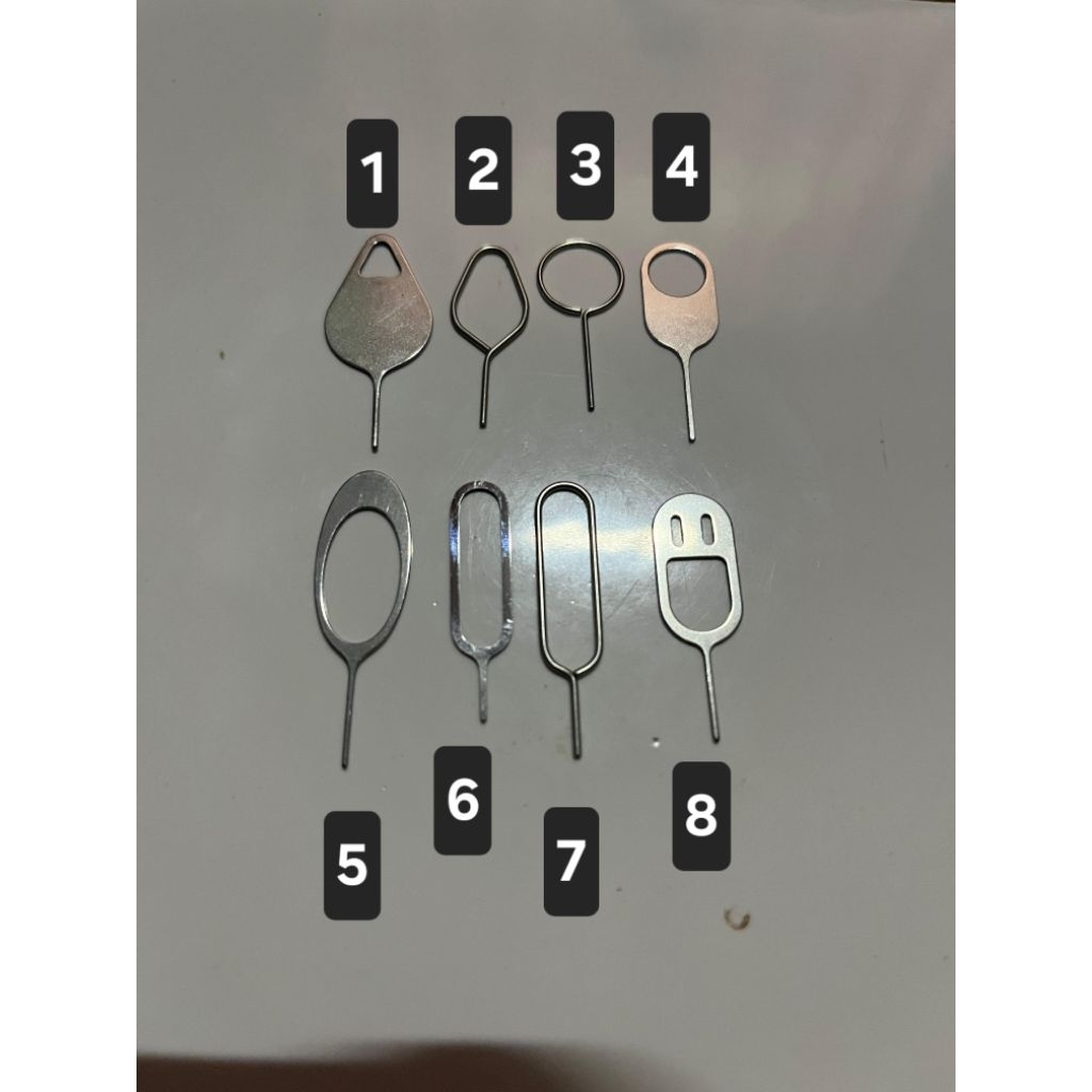 Sim ejector ori tusukan kartu sim hp original copotan di jamin