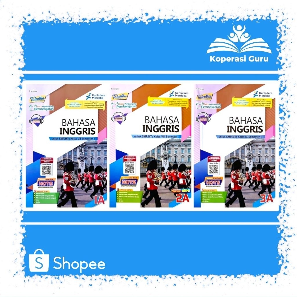 Lks Talentha Bhs.Inggris SMP/MTs Kurmer Kls 7 8 & 9 Semester 1 2026