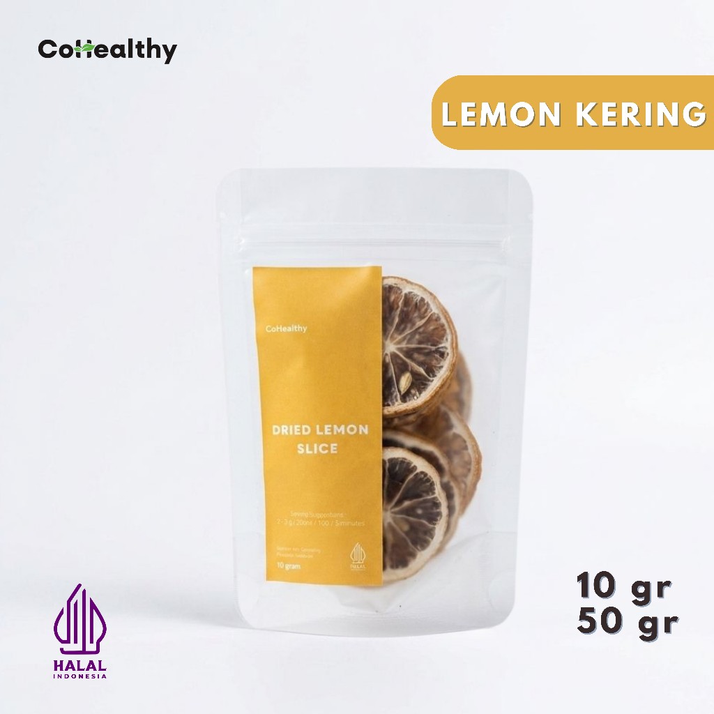 CoHealthy - Lemon Kering / Dried Lemon Slice 10 gram