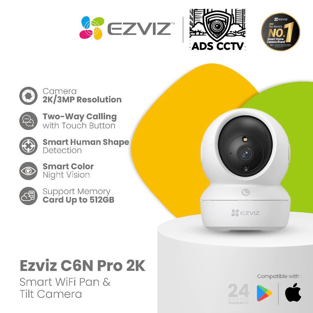 CCTV EZVIZ C6N pro 2K 3mp