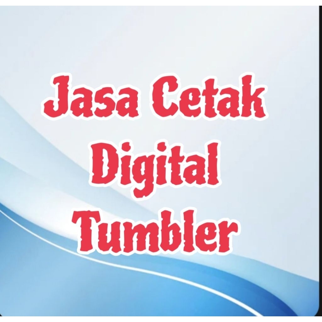 Jasa Cetak Digital Tumbler | Botol | Gelas