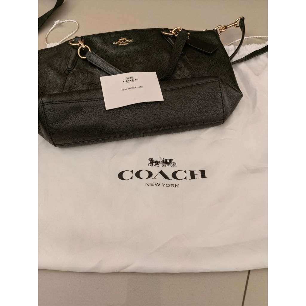 Preloved Coach Kelsey crossbody black