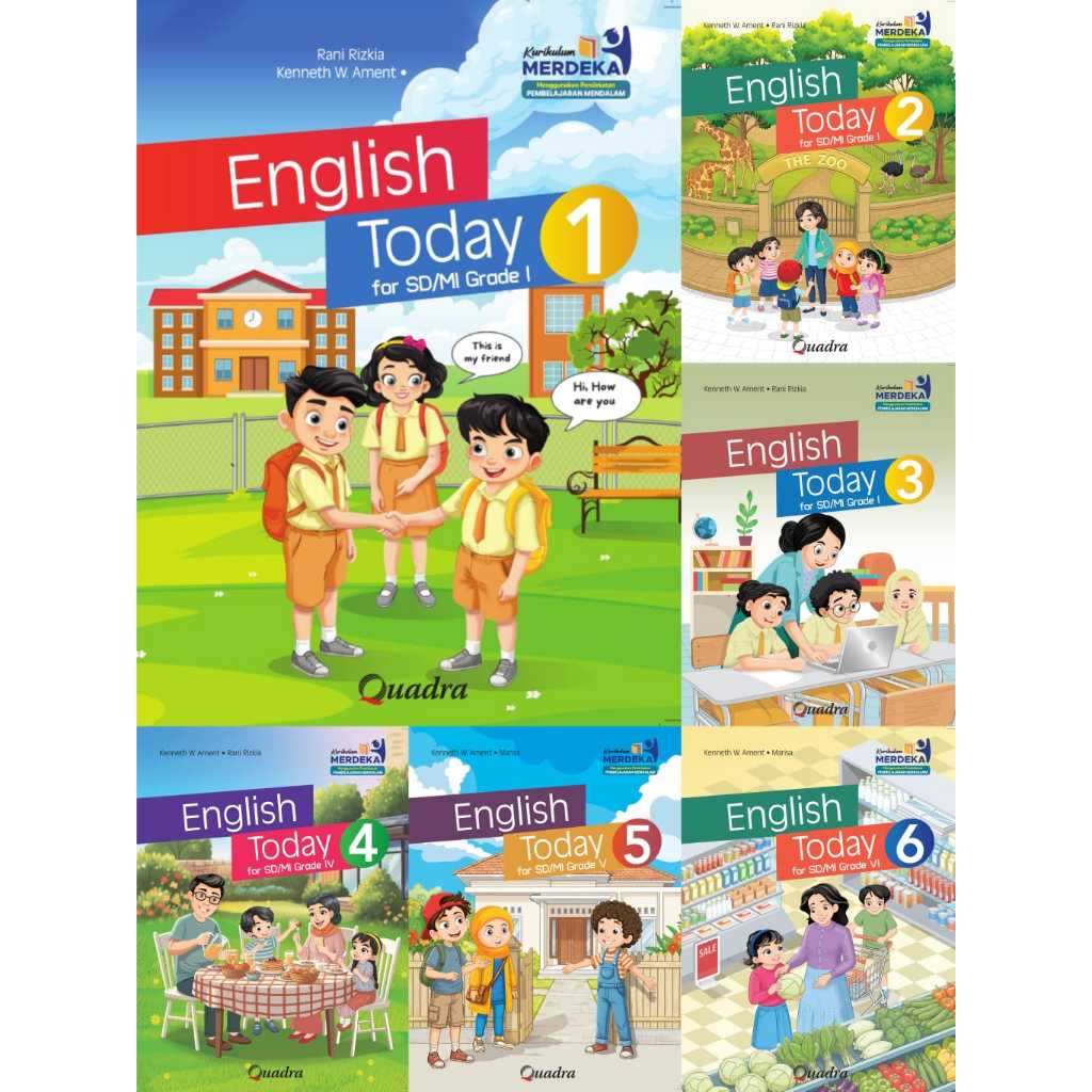 English Today SD/MI Kurikulum Merdeka PM Quadra