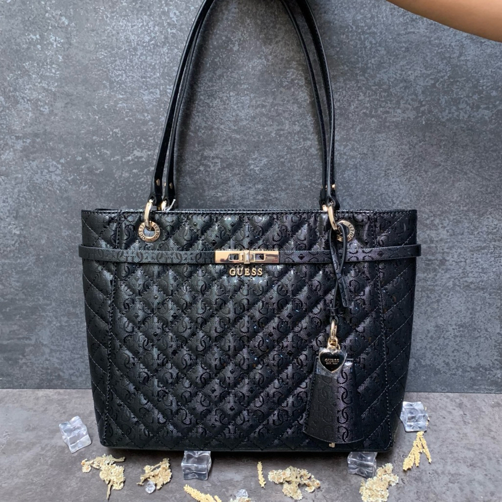 READY TAS WANITA GUESS IDRA TOTE TOP HANDLE ORIGINAL SALE 70%