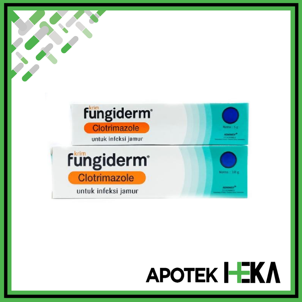 Fungiderm Salep Clotrimazole Kulit Infeksi Jamur