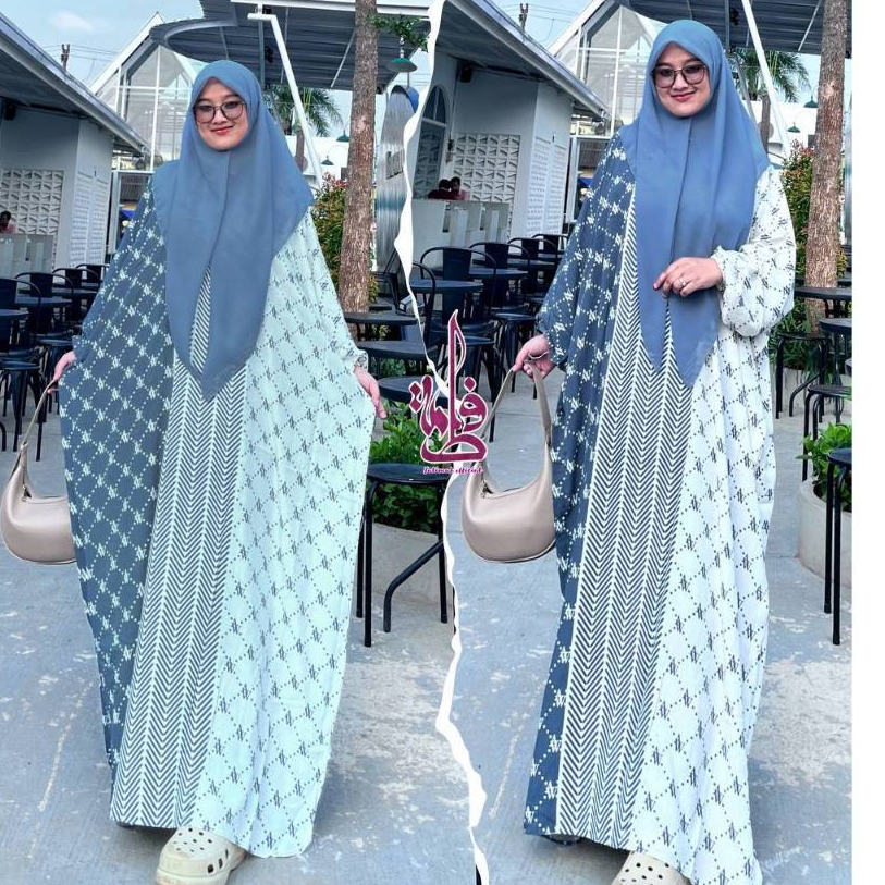 Gamis Kaftan Aisyah Rayon Adem Jumbo Dan Busui Warna Putih kaftan rayon motif tsaroya terbaru madeen