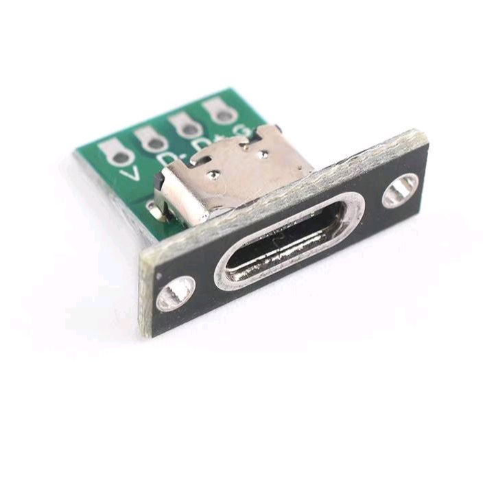 modul type C kuping modul cas TypeC male female PCB box holder charger