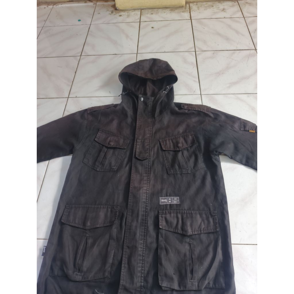 jaket parka militari brand bloods