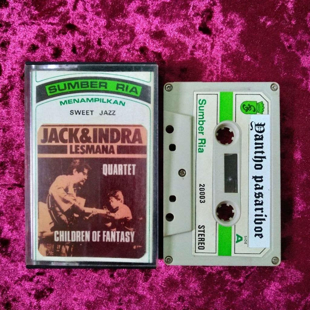 Kaset Jack & Indra Lesmana - Sweet Jazz (Children Of Fantasy)