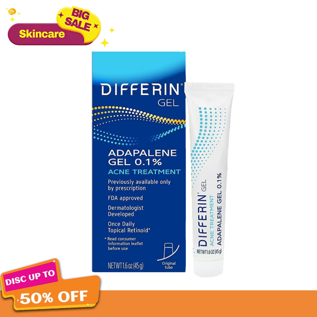 Differin Adapalene Gel 0.1% Acne Treatment 15gr
