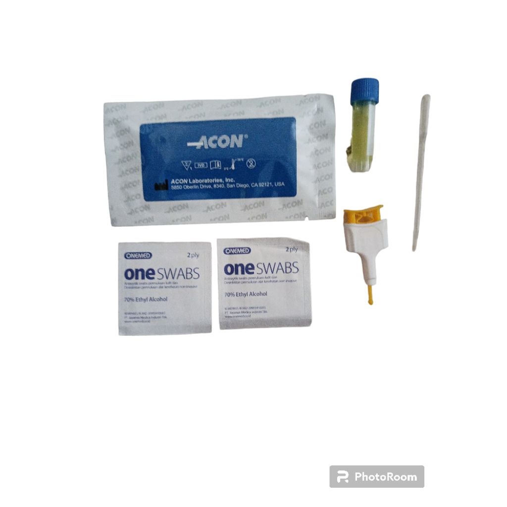Tes HBsAg / Tes HBsAg Acon 1 pcs / Hepatitis B/ Exp 2027-11-12