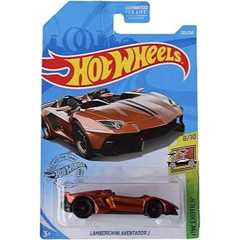 Hot Wheels STH Lamborghini Aventador J Orange Super Treasure Hunt Diecast Mobil Hotwheels HW THS
