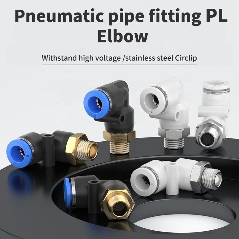 PL 06-04 FITTING PNEUMATIC ELBOW NEPEL PNEUMATIC L 1/2 SELANG 6MM